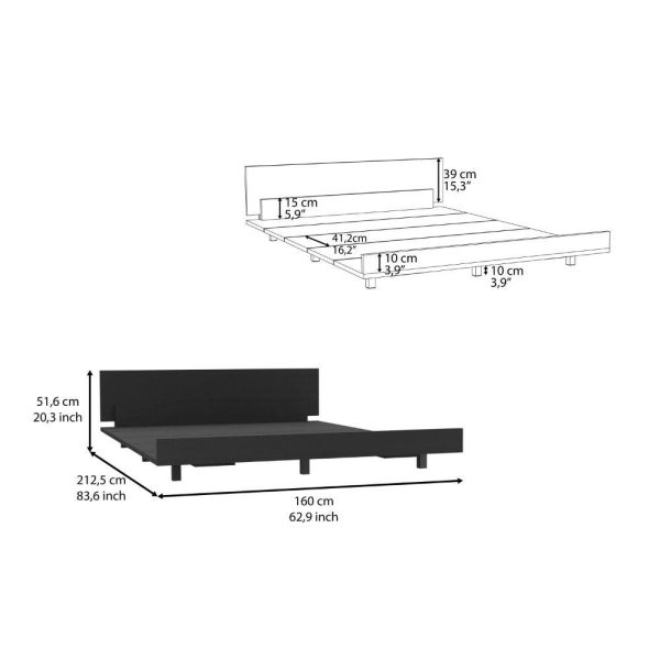 Ethereal Twin Bed Frame, Headboard - Image 6