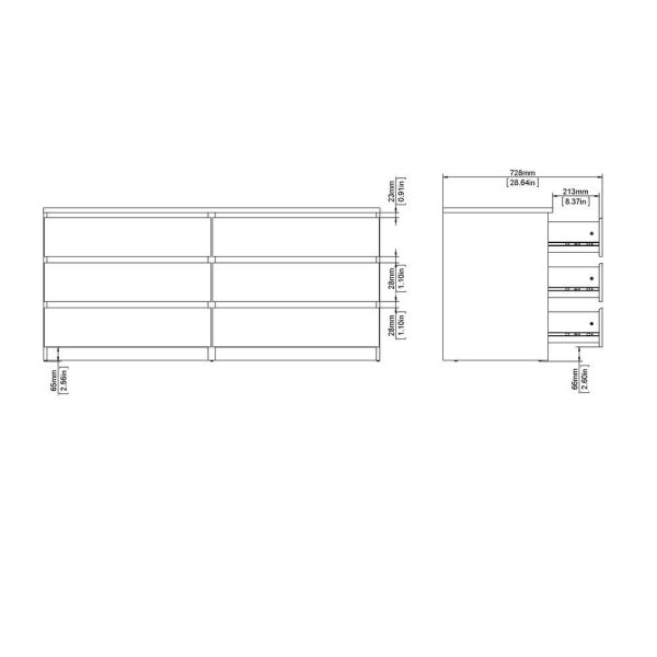 Scottsdale 6 Drawer Double Dresser, Coffee - Image 39