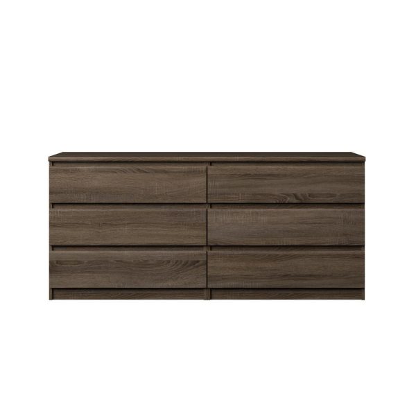 Scottsdale 6 Drawer Double Dresser, Coffee - Image 40