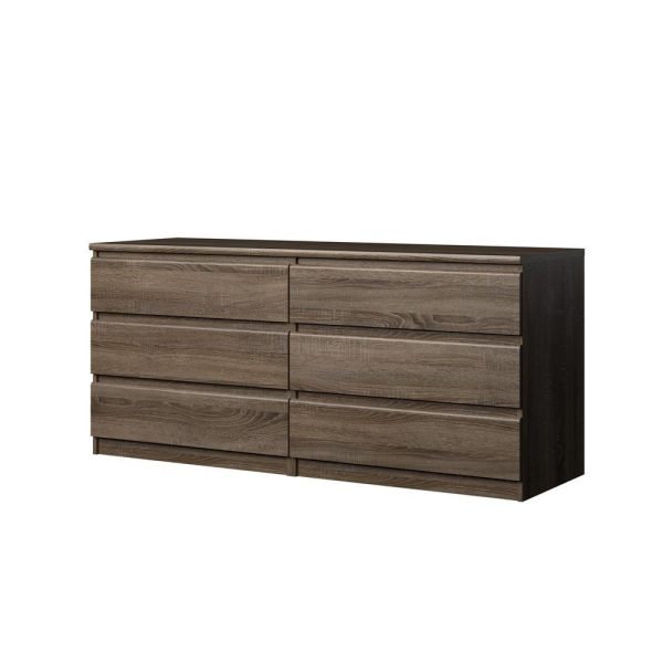 Scottsdale 6 Drawer Double Dresser, Coffee - Image 41