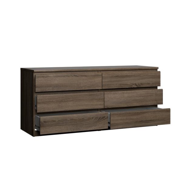 Scottsdale 6 Drawer Double Dresser, Coffee - Image 44