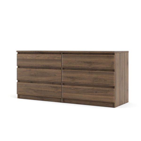 Scottsdale 6 Drawer Double Dresser, Coffee - Image 28